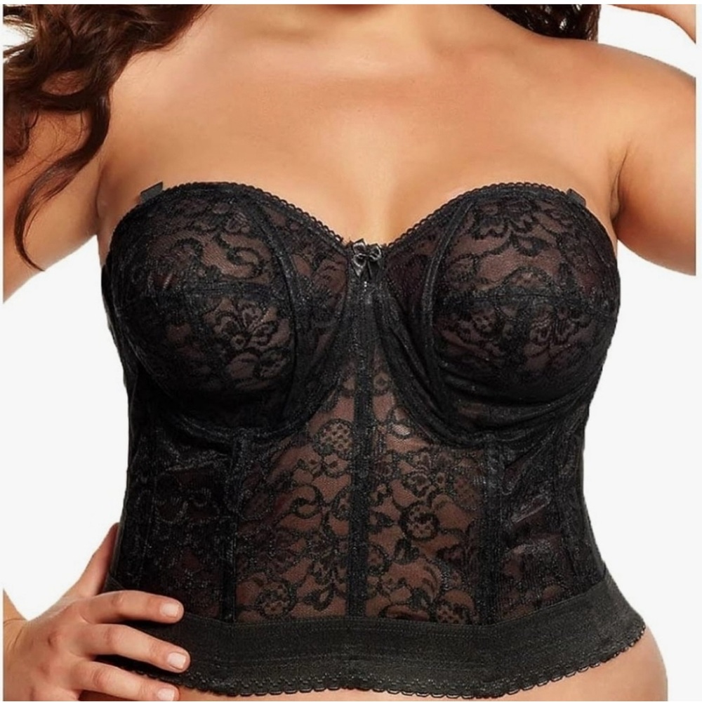 Bustier lace bra 34 F